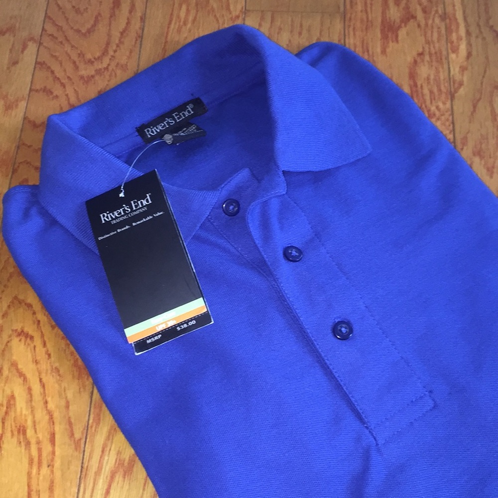 River’s End Men’s Polo Shirt